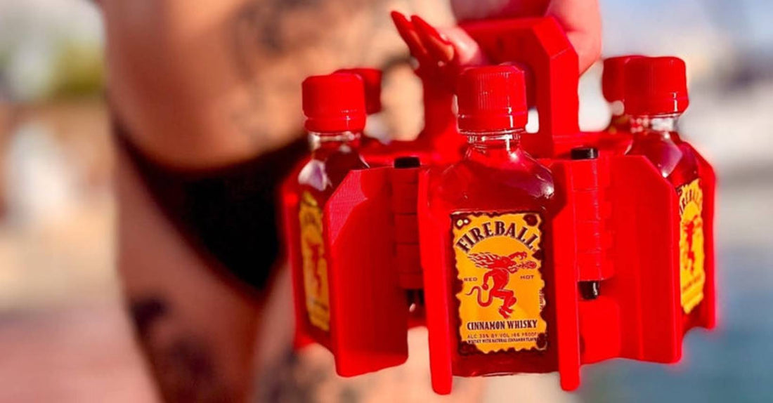 Fireball Whiskey Belt
